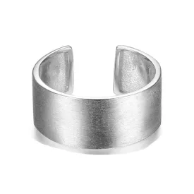 925 Sterling Silver Open Adjustable Ring