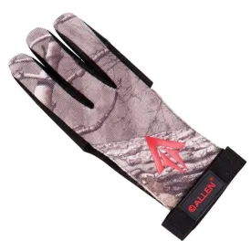 Ambidextrous Traditional Archery Glove - Large, Realtree Xtra