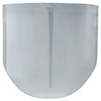 AO Tuffmaster Impact Resistant Faceshields, WP96, Clear Polycarbonate, 14.5 x 9