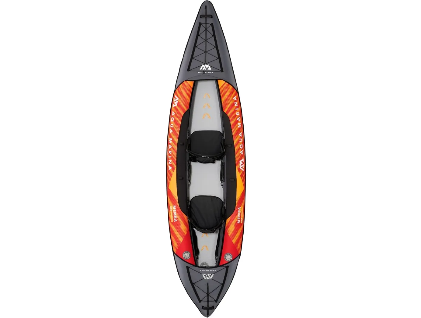 Aqua Marina Memba-390 2 Person Touring Kayak w/ Paddle Set