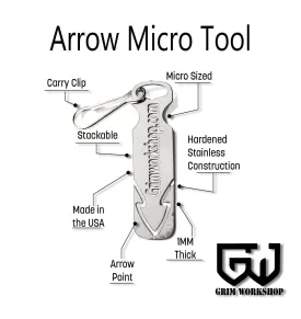 Arrow Micro Tool : Emergency Arrowhead Tool