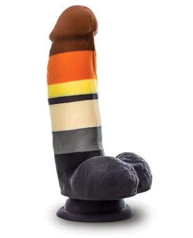 Blush Avant P9 Bear Pride Dildo - Multi Color