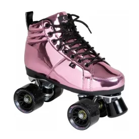 Chaya Vintage Pink Laser Roller Skates