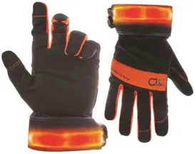 Clc Safety Viz Illuminated Gloves Extra Large