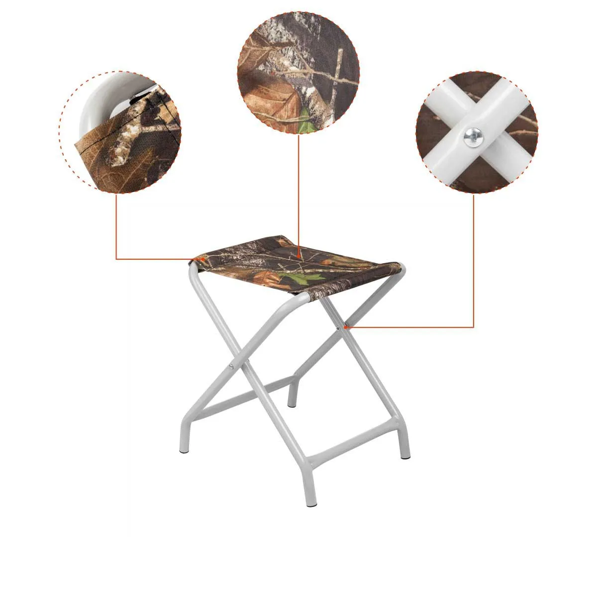 Compact Folding Portable Fishing Stool