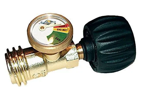 Flame King YSN-212 Propane Cylinder Gas Gauge Meter