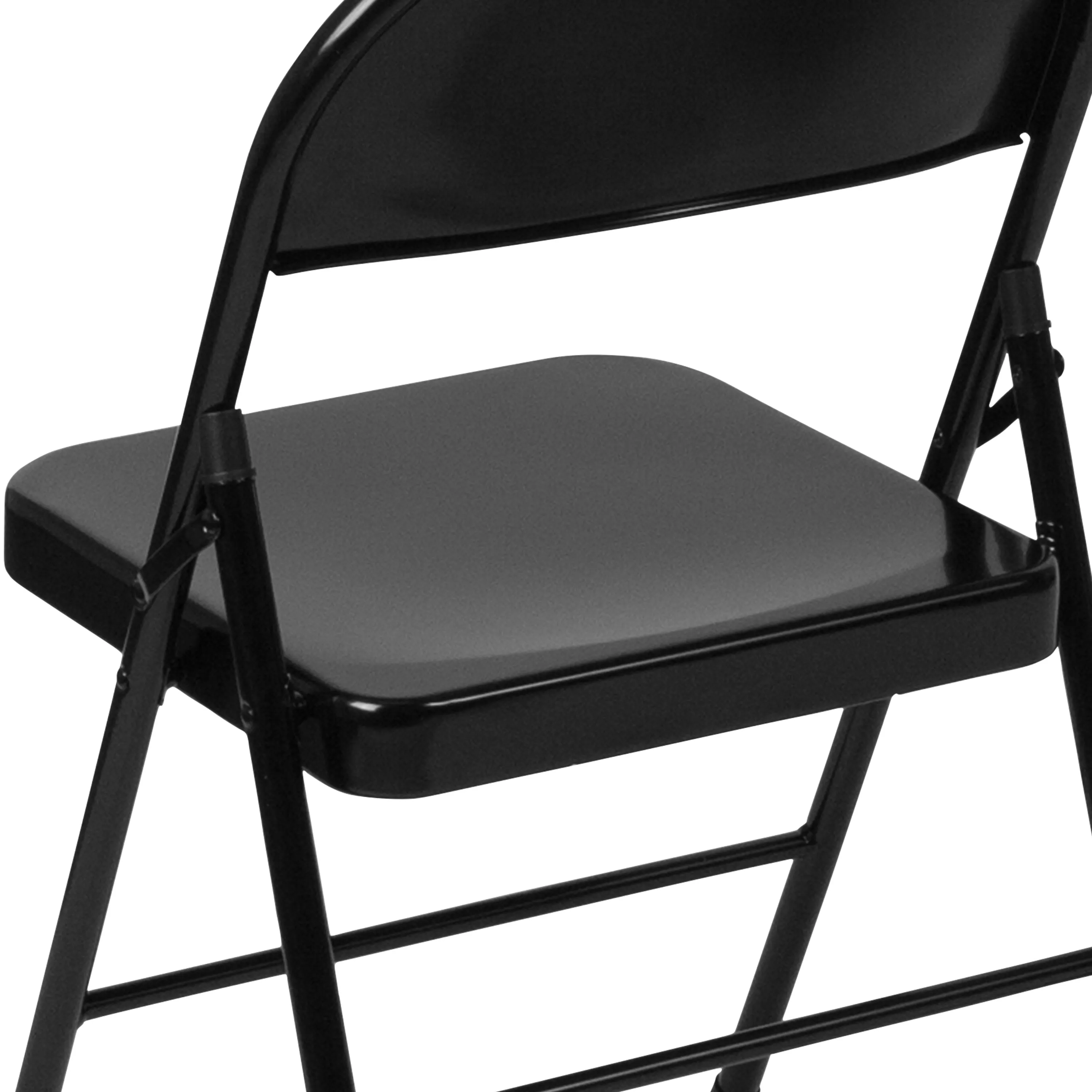 HERCULES Series Double Braced Metal Folding Chair