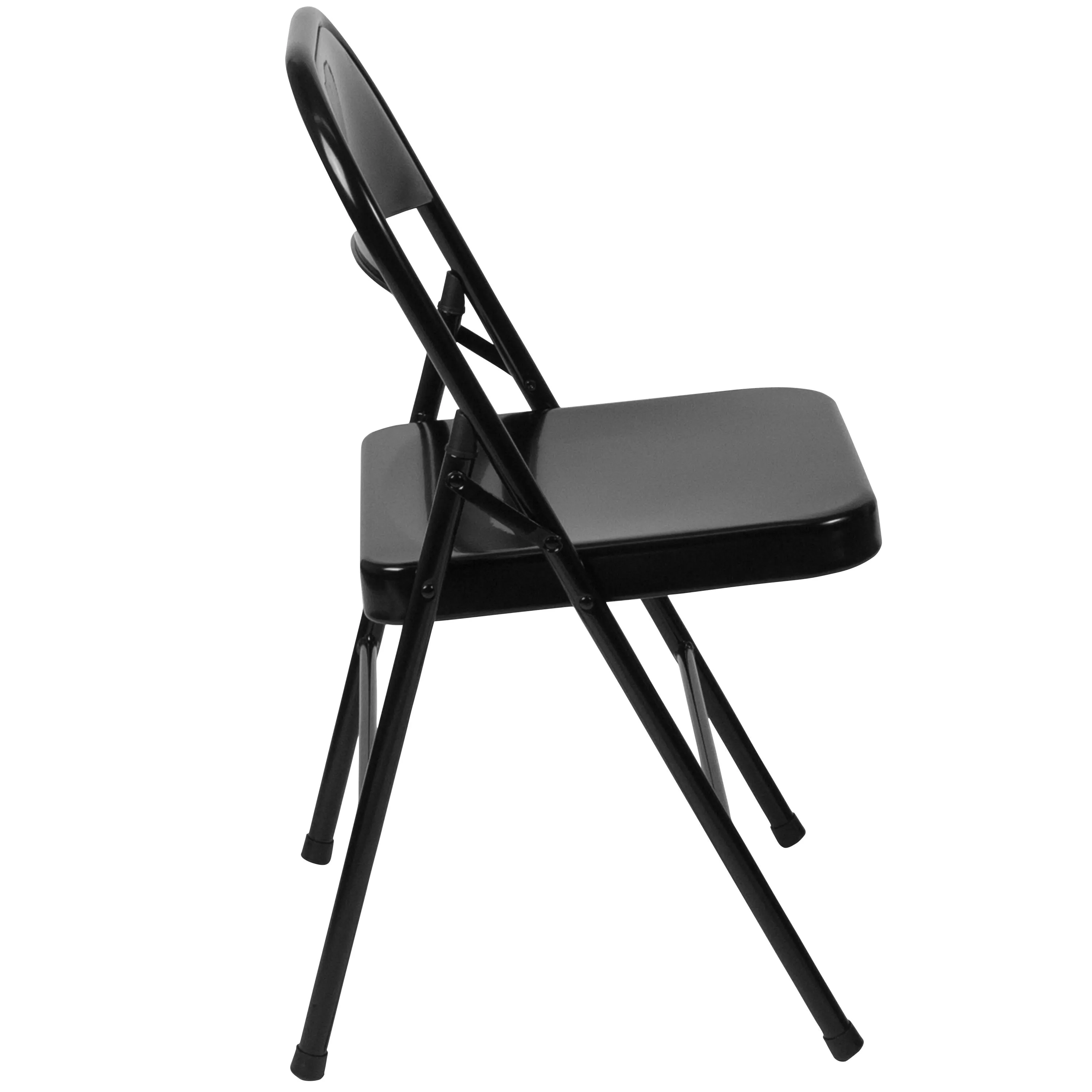 HERCULES Series Double Braced Metal Folding Chair