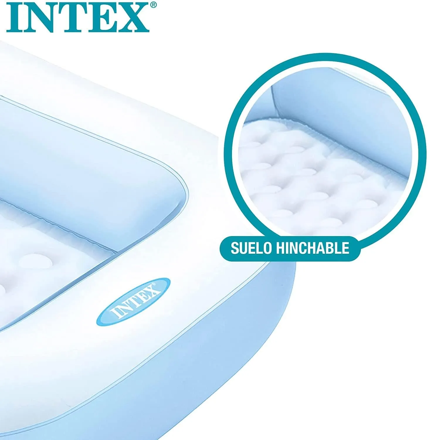 Intex Inflatable Baby Pool with Soft Floor