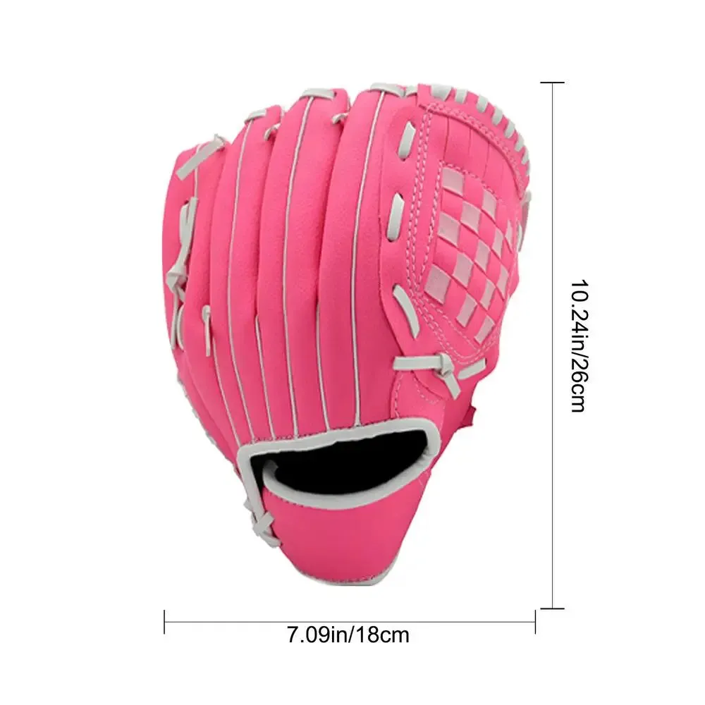 Kids Baseball Glove Sports Softball Glove Infielder Baseball Fielding Glove For Teens Girls Softball Glove Youth Baseball Mitts