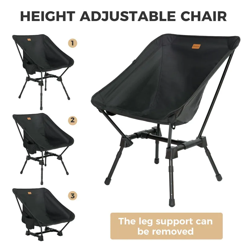 KingCamp ALOE P20 7075 Portable Lightweight Camping Chair