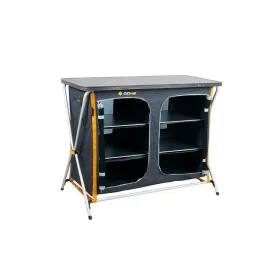 Oztrail Deluxe Folding 3 Shelf Double Cupboard