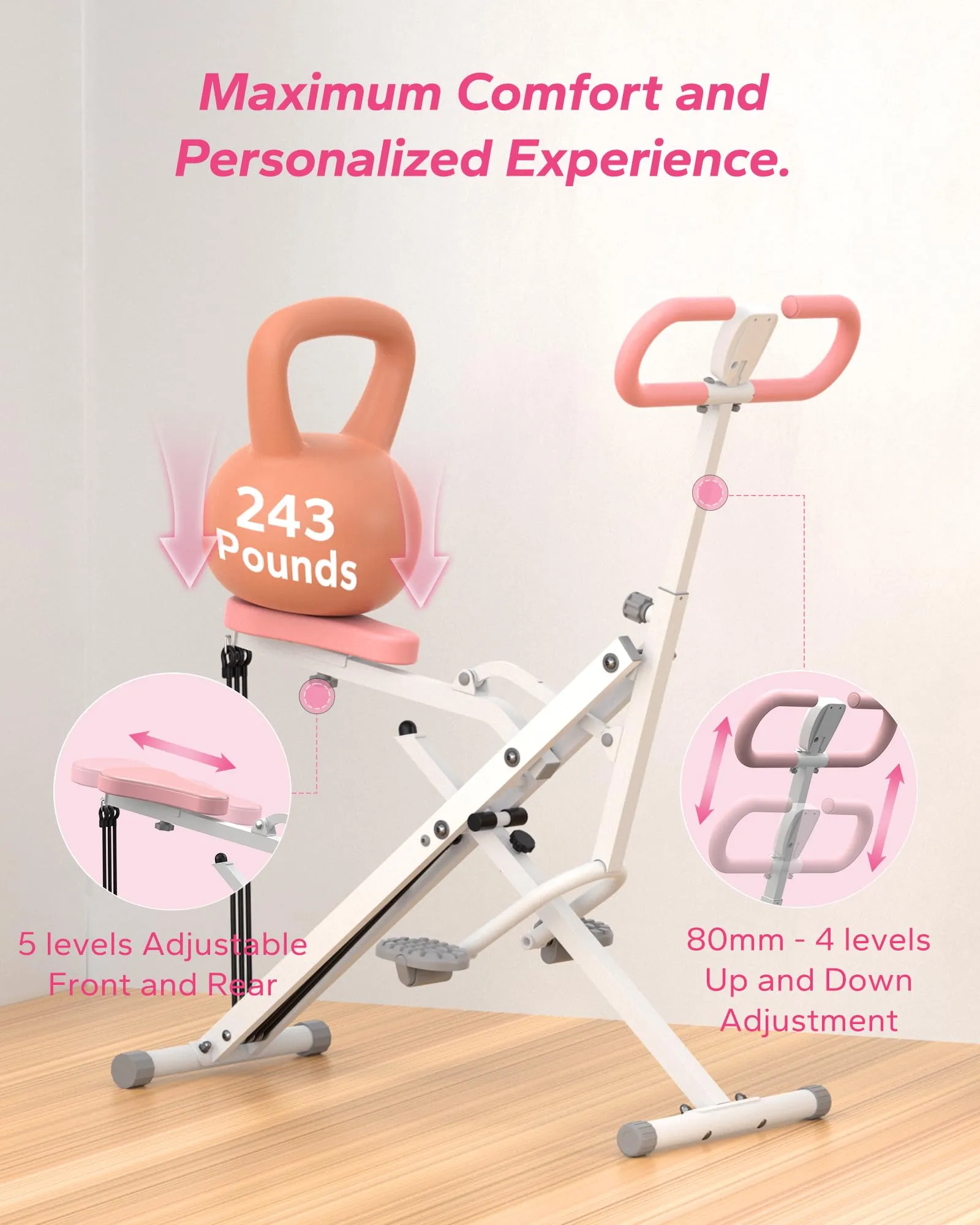 R07 Squat Assist Trainer Pink