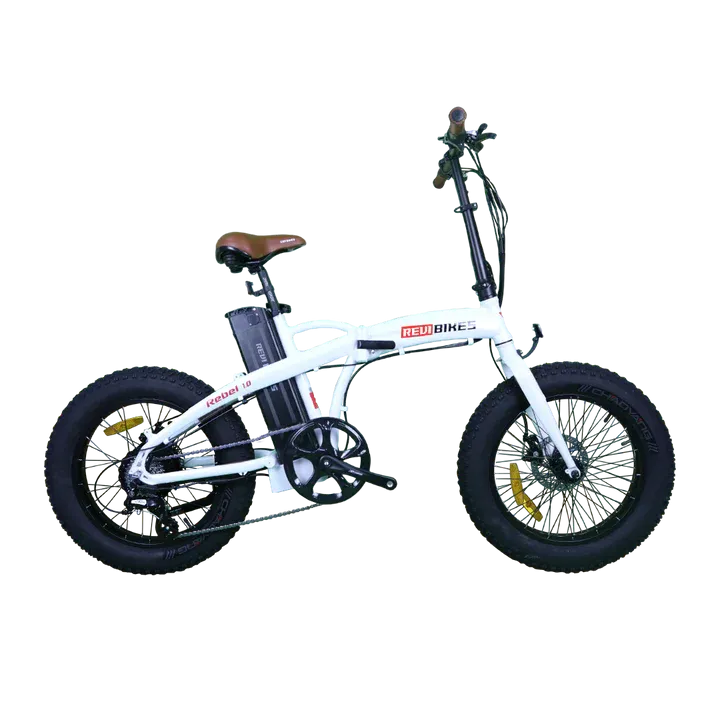 Revi Bikes Rebel Fat Tire 500W 48V Folding Electric Bike