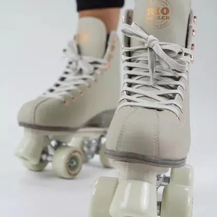 Rio Roller Rose Cream Roller Skates