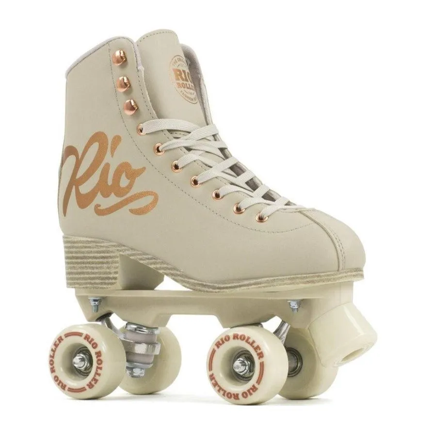 Rio Roller Rose Cream Roller Skates