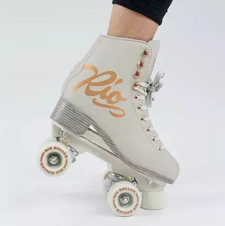 Rio Roller Rose Cream Roller Skates