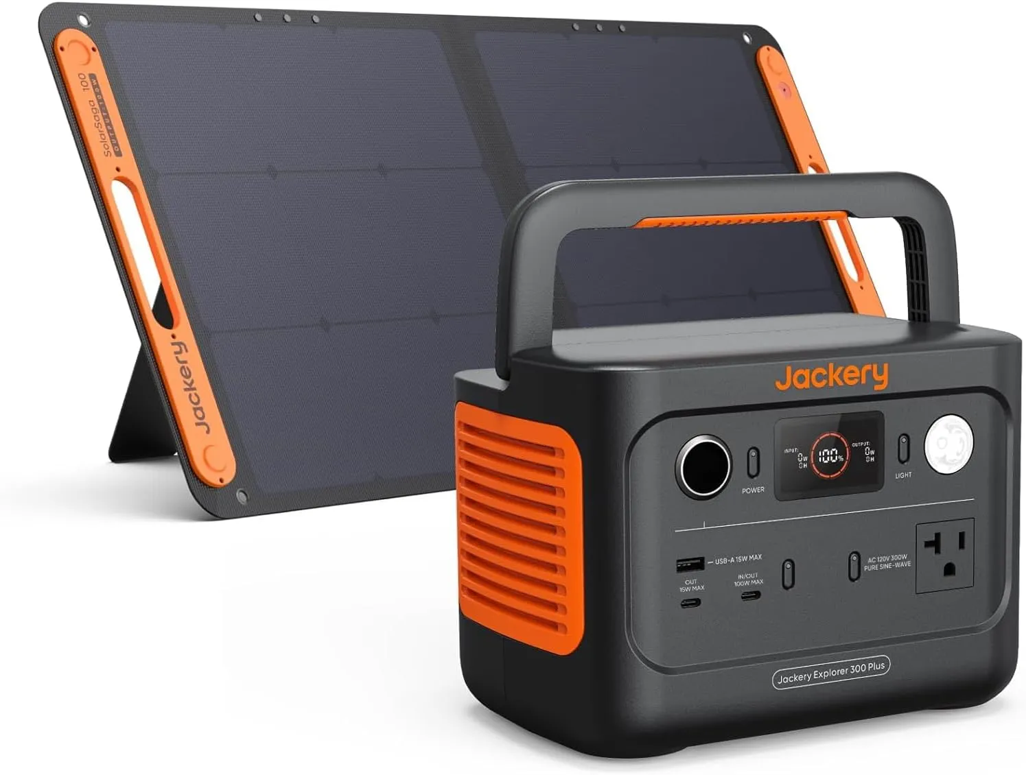 Sustainable Solar Generator, Portable Power Station for Outdoor, Off-Grid Living, RV, Emergency