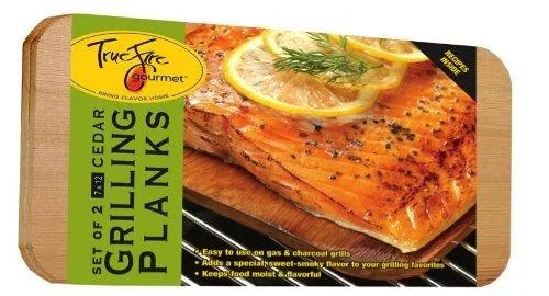 TrueFire Gourmet 22 Piece Set Cedar Grilling Plank (2nds) - Planks for Salmon, Fish, Steak, Veggies