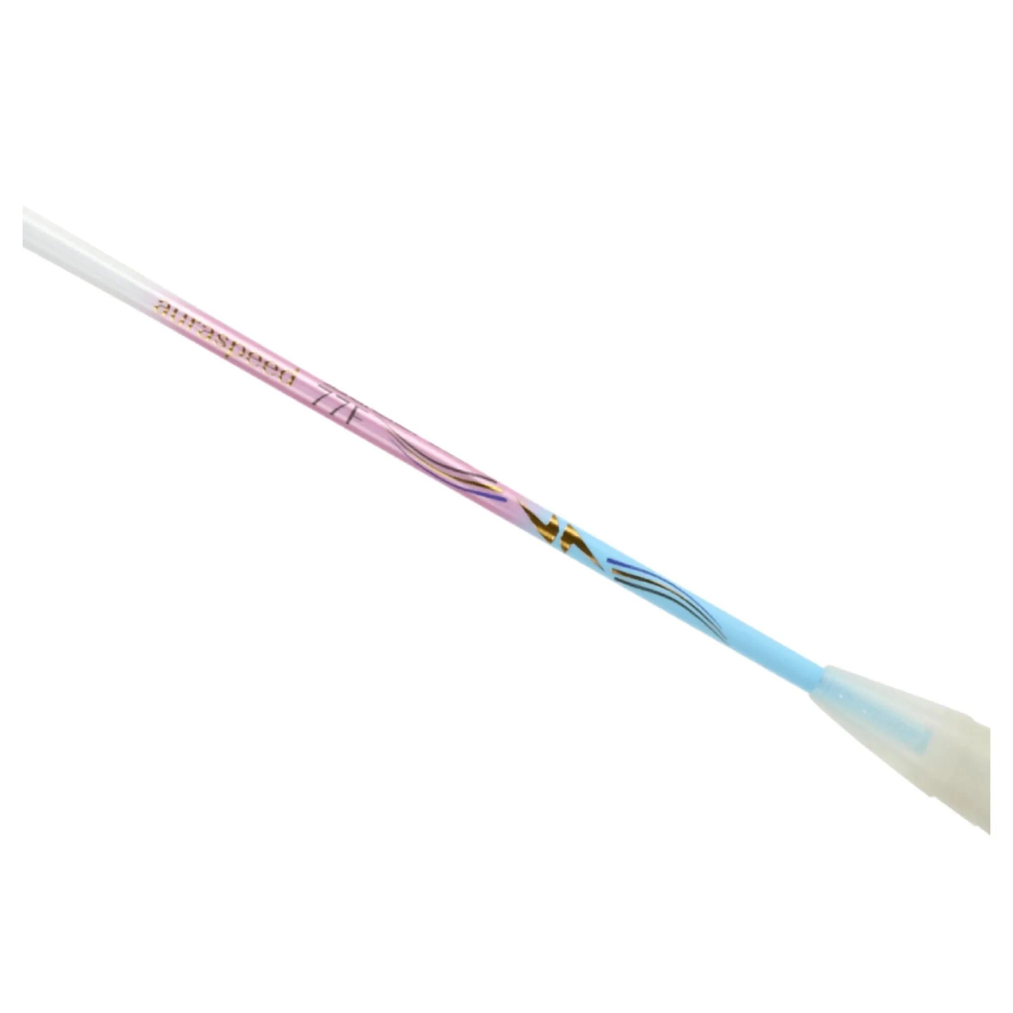 Victor Auraspeed 77F Unstrung Badminton Racket [Light Pink/Blue]